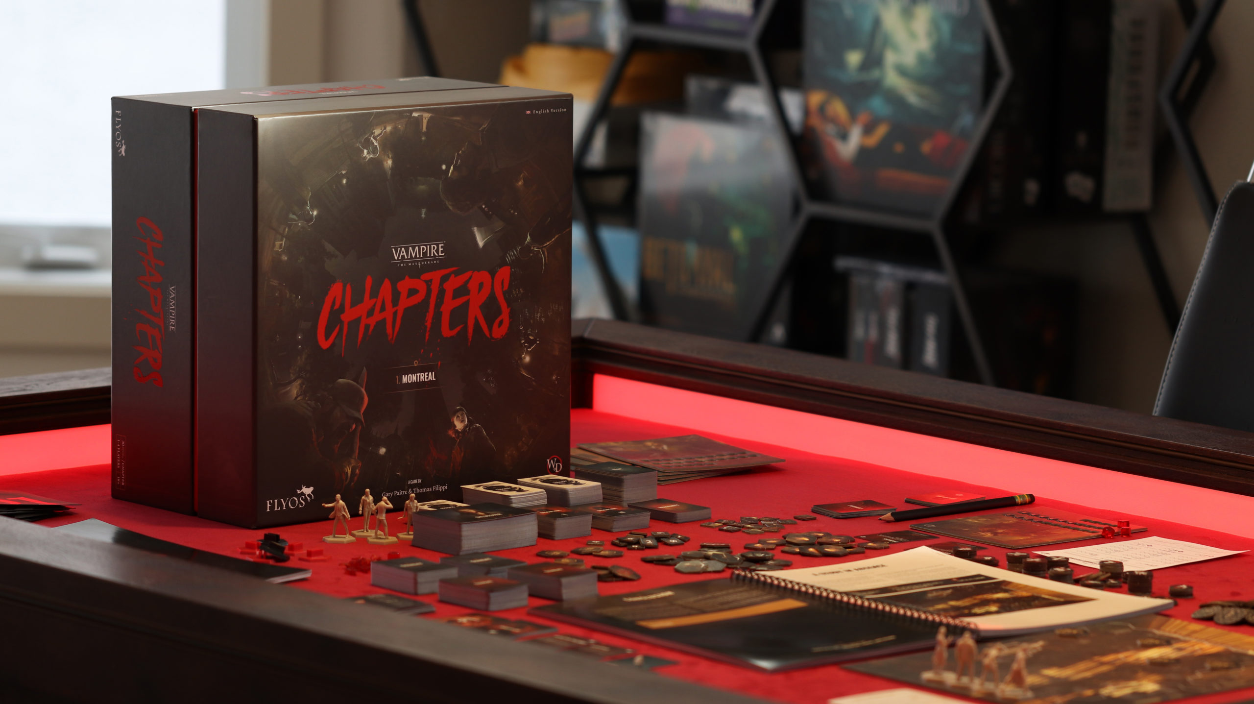 Vampire: The Masquerade — CHAPTERS – The role playing board game